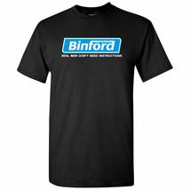 Binford Tools - Funny TV Show Handyman Dad T Shirt - Small - Black - £18.76 GBP