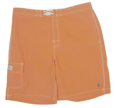 NEW Polo Ralph Lauren Swim Shorts Bathing Suit!  L Faded Orange Blue Polo Player - £31.85 GBP