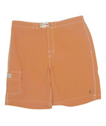 NEW Polo Ralph Lauren Swim Shorts Bathing Suit!  L Faded Orange Blue Pol... - $54.69 CAD