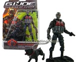 Year 2009 GI JOE Movie The Rise of Cobra 4&quot; Figure Security Officer NIGH... - $29.99
