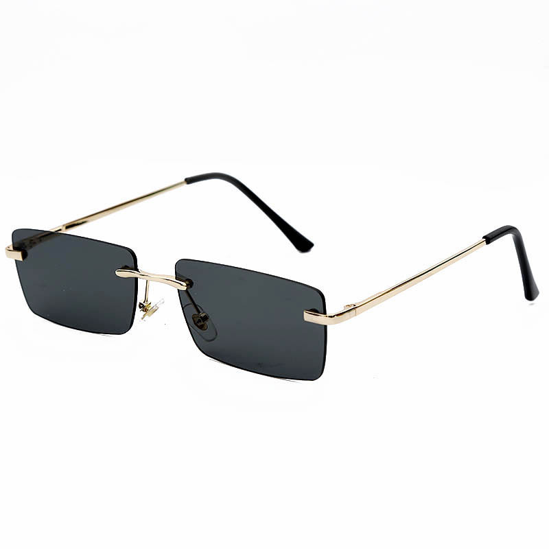 Retro Small Square Frame Sunglasses, Hot Selling Personality Glasses In Europe A