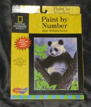 National Geographic Paint by Numbers Baby Wildlife Series 50954 Panda Be... - £31.64 GBP