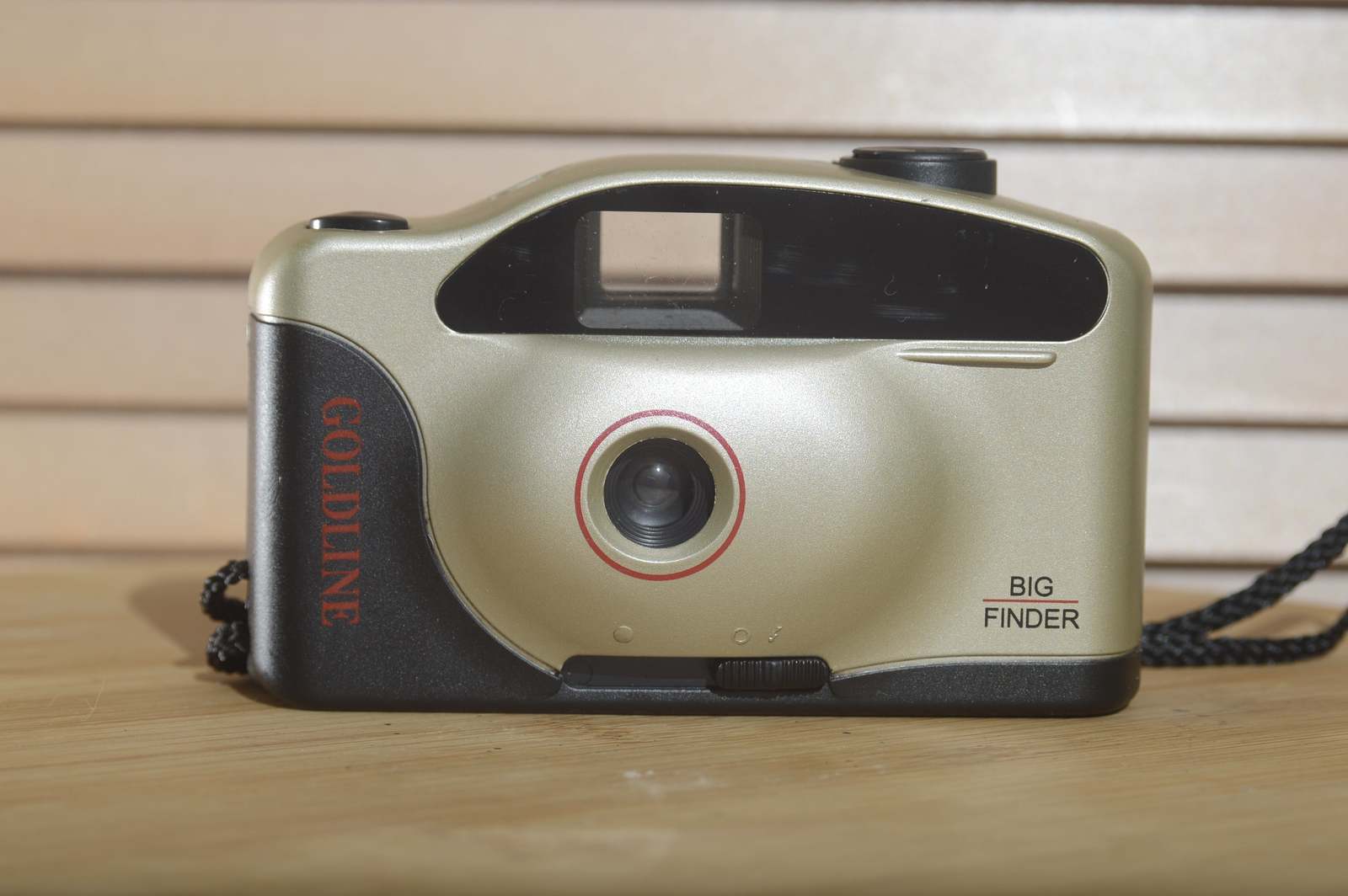 Primary image for Goldline Big Finder 35mm Compact Camera. Fantastic vintage point and shoot.