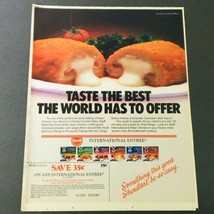 VTG Retro 1984 Swift International Entree Chicken and Turkey Recipes Ad Coupon - £15.18 GBP