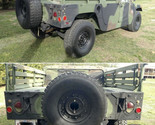 Military Humvee Replacement Tire Carrier - Mounted Tailgate M998 M1038 H... - $202.26