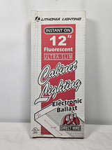 Lithonia Lighting 12&quot; Slim Cabinet Light Ballast UC 12E 120 318873 for F... - $29.95