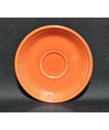 Fiesta Saucer Poppy Orange 6 Inch Retired Color Homer Laughlin USA - $27.93 CAD