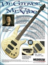 Dr. Grover Jackson 1994 Washburn XB900 bass guitar advertisement 8 x 11 ad print - £3.30 GBP