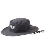 Huk Boonie Fishing Hat Performance Head Wear Dark Gray Volcanic Ash One ... - $40.97 CAD
