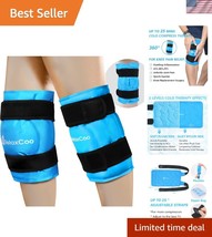 Extra Large Knee Ice Pack with Adjustable Straps for Maximum Coverage &amp; ... - $700.57 MXN