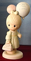 You Are My Main Event Precious Moments 115231 Girl with Balloons Figurin... - $24.99