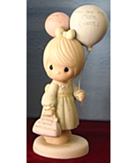 You Are My Main Event Precious Moments 115231 Girl with Balloons Figurin... - £19.58 GBP