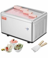 VEVOR Fried Ice Cream Roll Machine, 19.3&quot; x 14.9&quot; Stir-Fried Ice Cream P... - $291.43 CAD