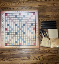 HUGE &quot;GIANT&quot; DELUXE TURNTABLE SCRABBLE Game Broken Lazy Susan 2011 - €60,08 EUR