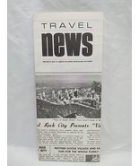 Vtg 1960s Travel News Rock City Gardens Lookout Mountain Chattanooga Bro... - $329.45 MXN