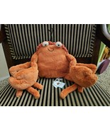 Jellycat London Crispin Crab Stuffed Animal Plush Orange Soft Corduroy BNWT - $1,318.36 MXN