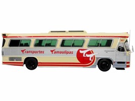 Dina 323 G2 Olimpico Coach Bus &quot;Transportes Tamaulipas: Reynosa&quot; Cream and Silve - £100.29 GBP