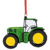 John Deere Green Tractor Ornament JR2171 New - $15.82