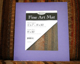 Lavendar Art Mat 8x10 for Crafts and Scrapbooking - $3.89