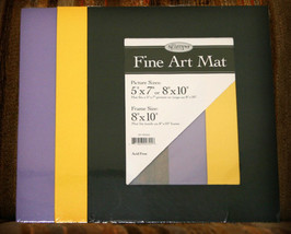 Assorted Art Mats 8x10 for Crafts and Scrapbooking - $5.00