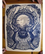 Roky Erickson Affiche Concert Ap Psychédélique Halloween Crânes Octobre ... - $183.43