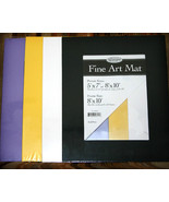 Assorted Art Mats 8x10 for Crafts and Scrapbooking - $114.04 MXN