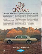 1978 Chevrolet Caprice Classic Sedan Print Ad Automobile Car 8.5" x 11" - $19.75