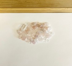 Stones Small Polished 1/4&quot; and Smaller Crafting Jewelry Light Pink Purpl... - £8.75 GBP