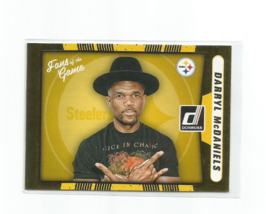 Darryl Mc Daniels (Run-DMC/Steelers) 2016 Panini Donruss Fans Of The Game #7 - £3.89 GBP