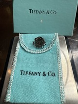 Tiffany &amp; Co. Sterling “God Loves You” Lapel Pin w/ Box &amp; Dust Bag - $246.41 CAD