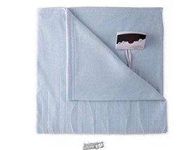 Biddeford Comfort Knit Fleece Electric Heated Blanket Twin Cloud Blue - £53.40 GBP