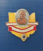 Vintage Lions Pin -  Part of Presidential Series - With William Taft on Pin  - £17.18 GBP