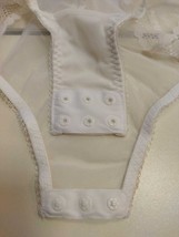 L&#39;agent By Agent Provocateur Damen Bodysuit Formschön Semi-Sheer Weiß Größe S - £76.33 GBP