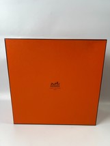 HERMÈS AUTHENTIC EMPTY Gift Box Orange 13.5” x 13.5&quot; x 5” - $76.99