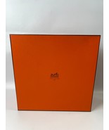 HERMÈS AUTHENTIC EMPTY Gift Box Orange 13.5” x 13.5&quot; x 5” - $76.99