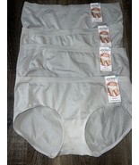 Jockey 4-Pair Womens Hipster Underwear Panties Nylon Blend Smooth Shine ... - $34.64