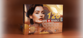 New 5 Boxes Aqua Skin + Veniscy 126 Glutathione + Free Fast Shipping To Usa - $600.00
