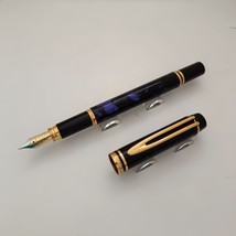 Penna stilografica Waterman Leman 200 Blue Marbled Rhapsody made in France - £446.43 GBP