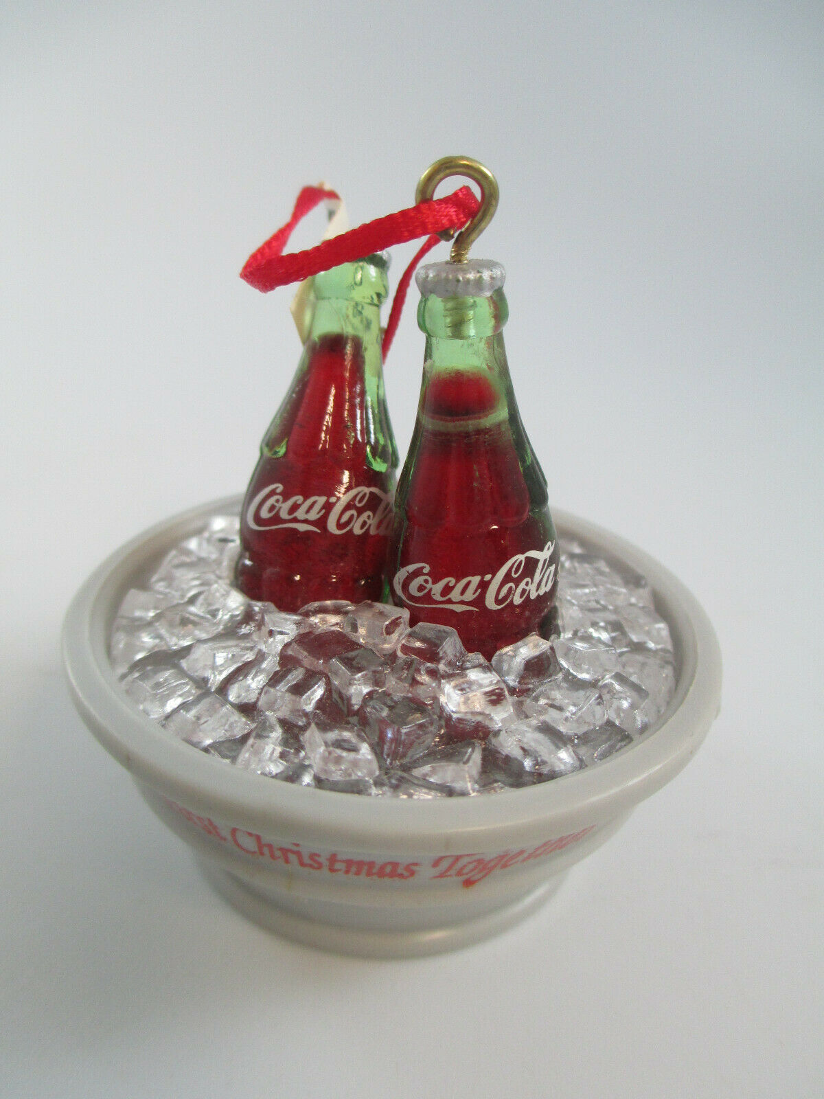 Primary image for Coca-Cola Willitts Holiday Christmas Ornament #36064 Coke in Ice Bucket