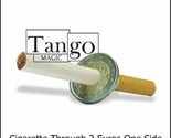 Cigarette Through (2 Euros, One Sided) E0012 by Tango Magic - Trick - $67.31