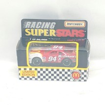 1996 Matchbox Racing Superstars Limited Edition McDonalds Racing 94 Bill... - $16.17