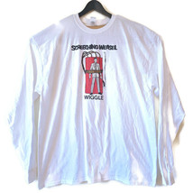 SCREECHING WEASEL Wiggle Long Sleeve White T-Shirt Punk Gildan Men&#39;s Siz... - £39.43 GBP