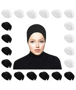 20-Pack Jersey Hijab Tube Underscarf Caps Women Bonnet Cap Under Scarves Inner H - £58.22 GBP