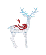 6 Ft. Iridescent Twist LED Iridescent Buck Holiday Yard Decoration Y31 - $2,653.69 MXN