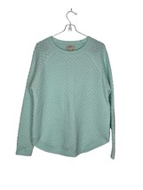 St. John&#39;s Bay Women&#39;s Sweater Honey Comb Pullover Long Sleeve Crew Neck Small - £13.39 GBP