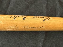 Ted Kluszewski Autographed Louisville Slugger 16&quot; Mini Bat RARE JSA - £72.99 GBP