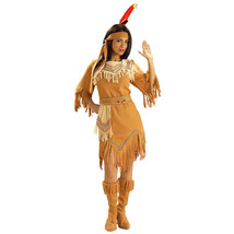 Forum Novelties Women&#39;s Adult Native American Maiden Costume, Multi Colored, One - £78.07 GBP