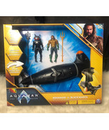 Aquaman DC Comics AQUAMAN vs BLACK MANTA Battle Set 4&quot; Action Figs. New ... - $16.66 CAD