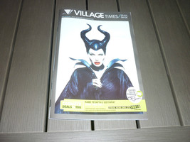 Maleficent Disney Angelina Jolie - Cinema Movie Program Leaflet from Greece - $20.00