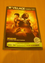 Hercules Dwayne Johnson - Cinema Movie Program Leaflet from Greece - $20.00